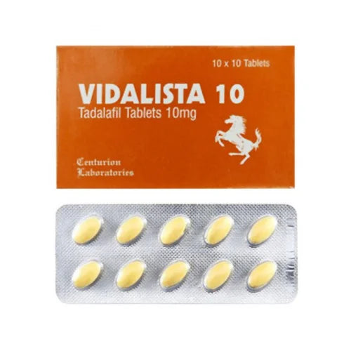 [비달리스타] 10mg <100정 ~ 300정> / 시알리스 제네릭 (구구정 복제약)