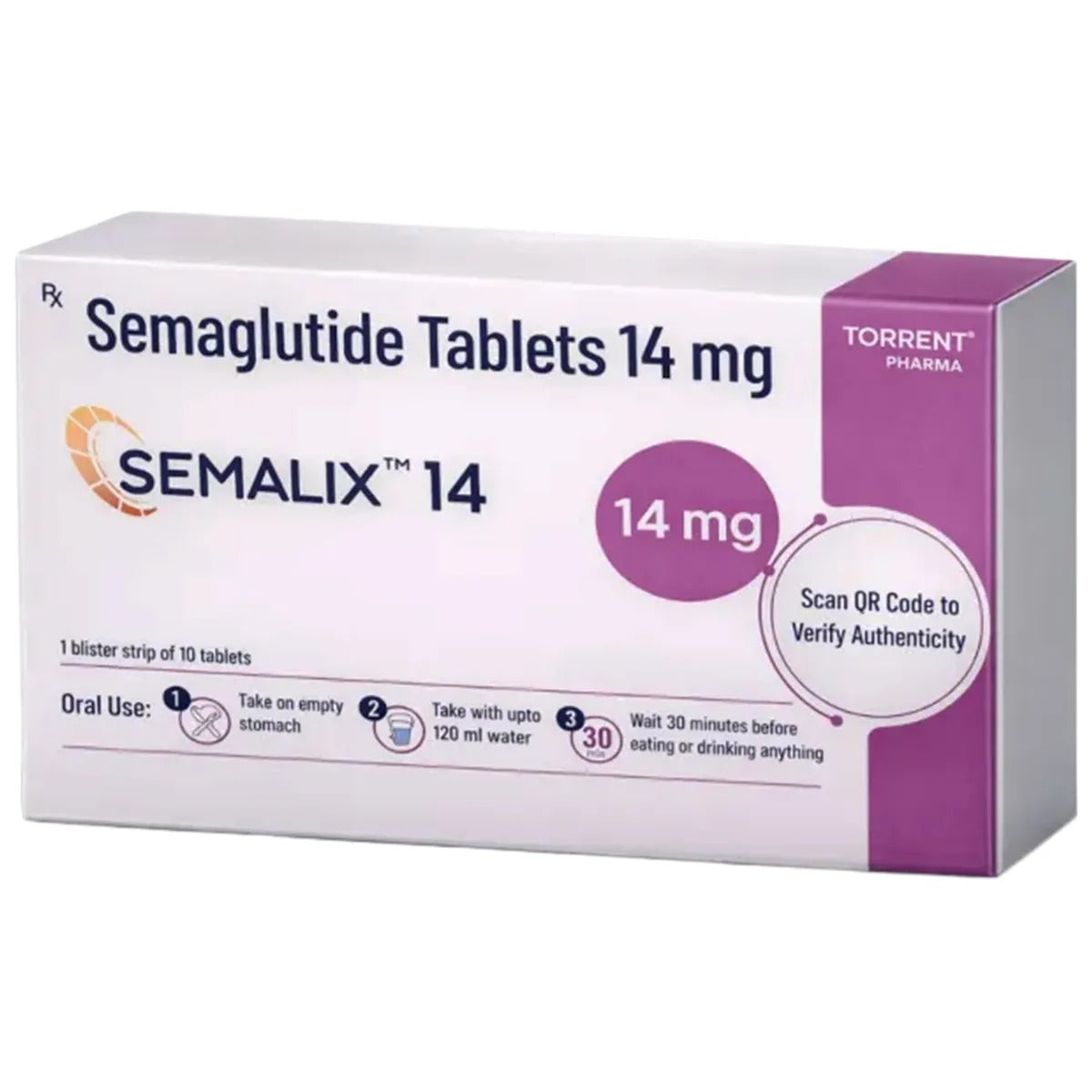 "NEW" [SEMALIX] 세마릭스 세마글루타이드 14mg <10정, 30정, 60정> / 위고비, 오젬픽 동일 성분 복제